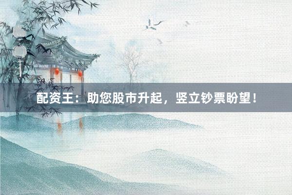 配资王：助您股市升起，竖立钞票盼望！