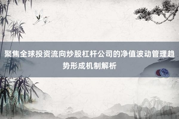 聚焦全球投资流向炒股杠杆公司的净值波动管理趋势形成机制解析