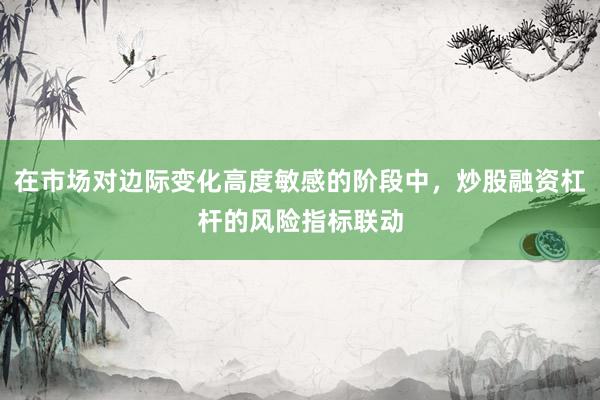 在市场对边际变化高度敏感的阶段中，炒股融资杠杆的风险指标联动