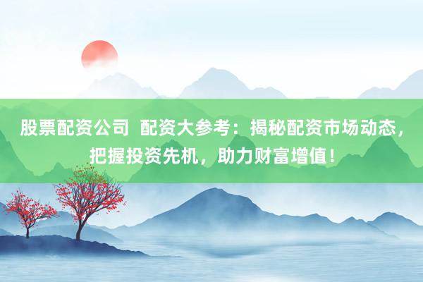 股票配资公司  配资大参考：揭秘配资市场动态，把握投资先机，助力财富增值！